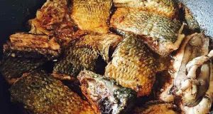 ماهی قزل الا سرخ شده خوشمزه تهیه پخت ماهی در ماهیتابه رستورانی