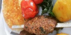 طرز تهیه کباب تابه ای ترکیه غذا با گوشت چرخ کرده خوشمزه مجلسی