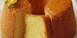 طرز تهیه کیک پرتقالی بدون شیر دونفره با آب پرتقال ساده و سریع